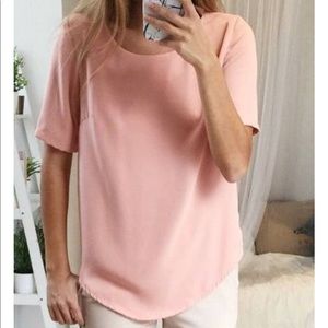 Express Pink Blouse XS